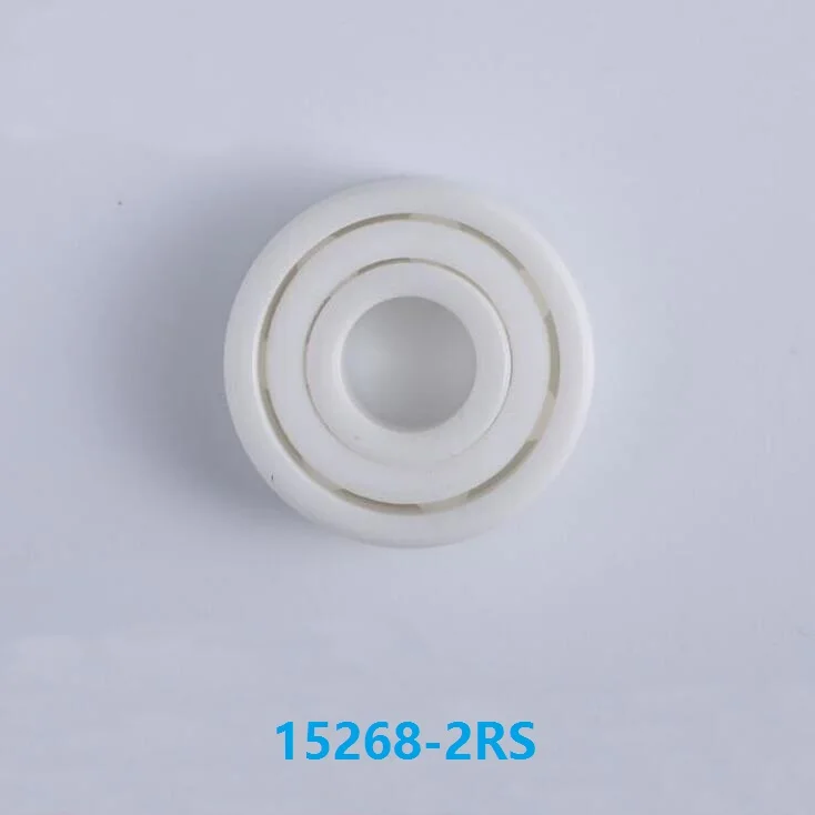 6pcs/10pcs 15268 15268-2RS full ZrO2 ceramic deep groove ball bearing 15x26x8 mm bike bearing wheel hub 15*26*8mm