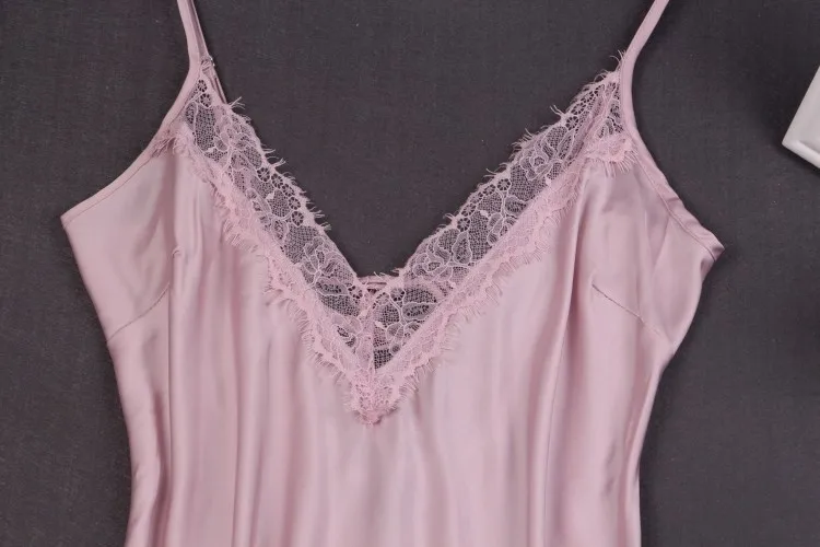 Robe de nuit blanche Sexy en dentelle pour femmes, Mini chemise de nuit à bretelles, jupe, vêtements de nuit sans manches pour femmes, M-XXL