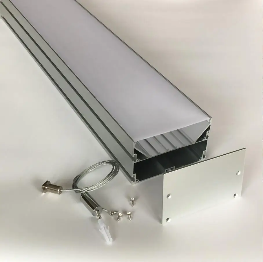 

Free Shipping LED channel track aluminum ultra wide aluminum channel for led linear light, led bar light, led highbay tubes