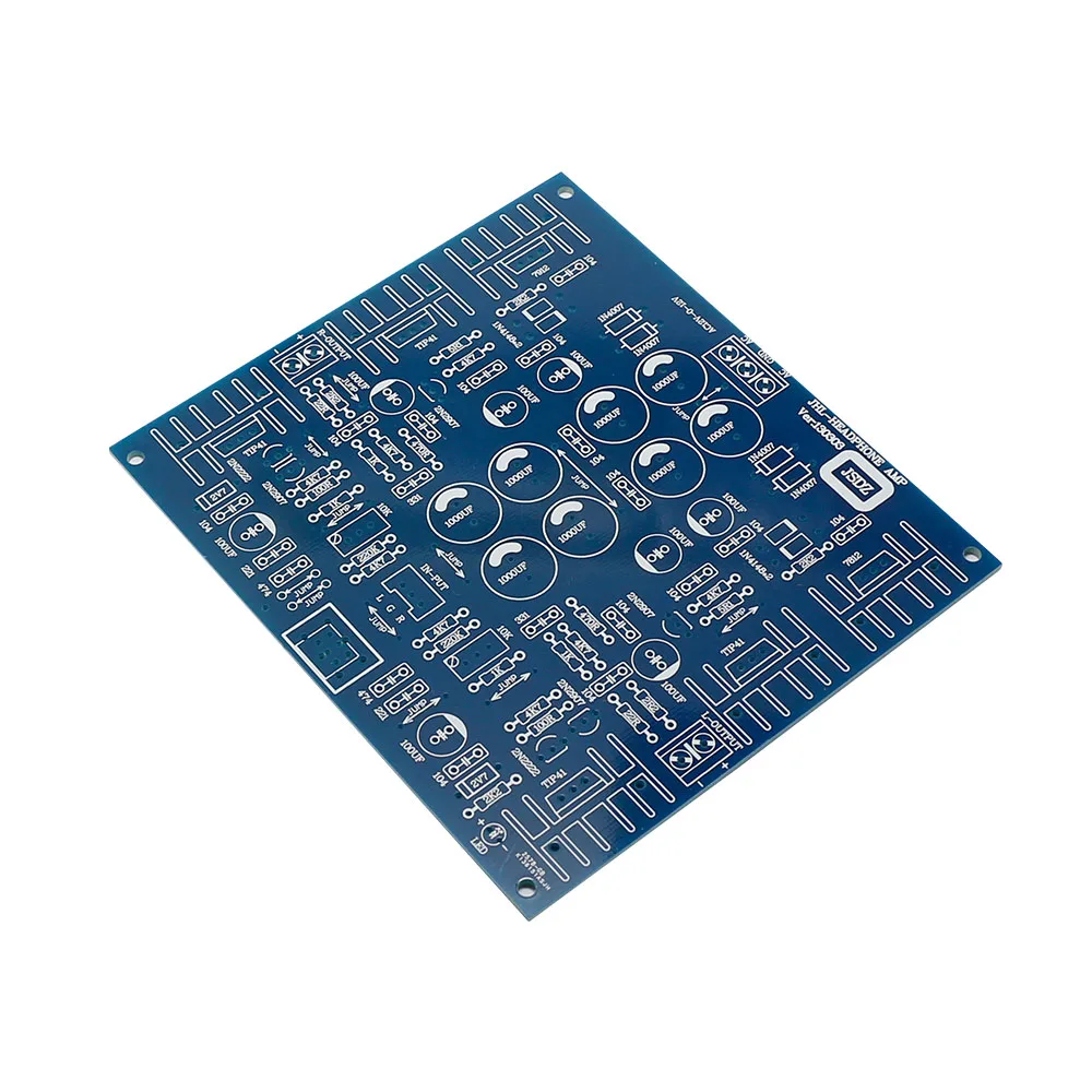 DIY KIT of Class A Headphone Amplifiers Board Preamplifiers Dual-Channel AC12-15V Based On JHL HOOD 1969