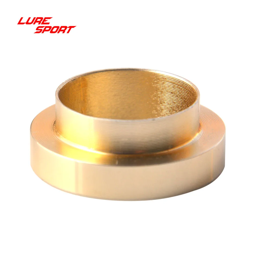 Luresport 10 pçs anel de alumínio srr10 carretel assento anel traseiro vento verificação haste componente construção reparação vara pesca acessório diy srr