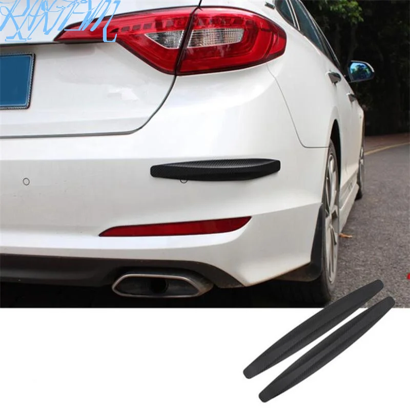 2pcs/set Car Front&Rear Bumper Protector Protector Sticker For Jeep Cherokee Comanche Commander Automobile Accessories