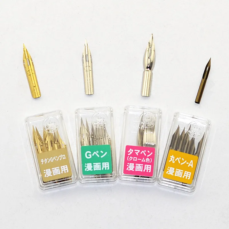 Zebra G Pen Nib Cartoons Dip Pen Metal Manga Comic Drawing Cartoon Tool Japan