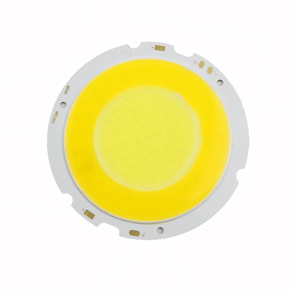 100pcs 40W COB Ultra Bright Round LED Pure warm White Light Lamp source Chips diy DC36-39V for  bulb or Home lighting 1000ma