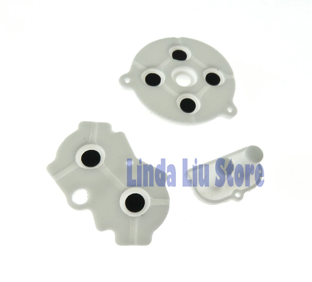 30sets silicone Conductive Rubber Silicone Pads for GBA for Gameboy advance