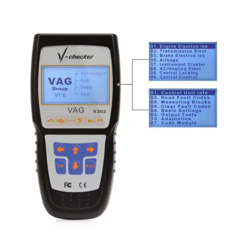 V-checker V302 VAG Applicable to various brands