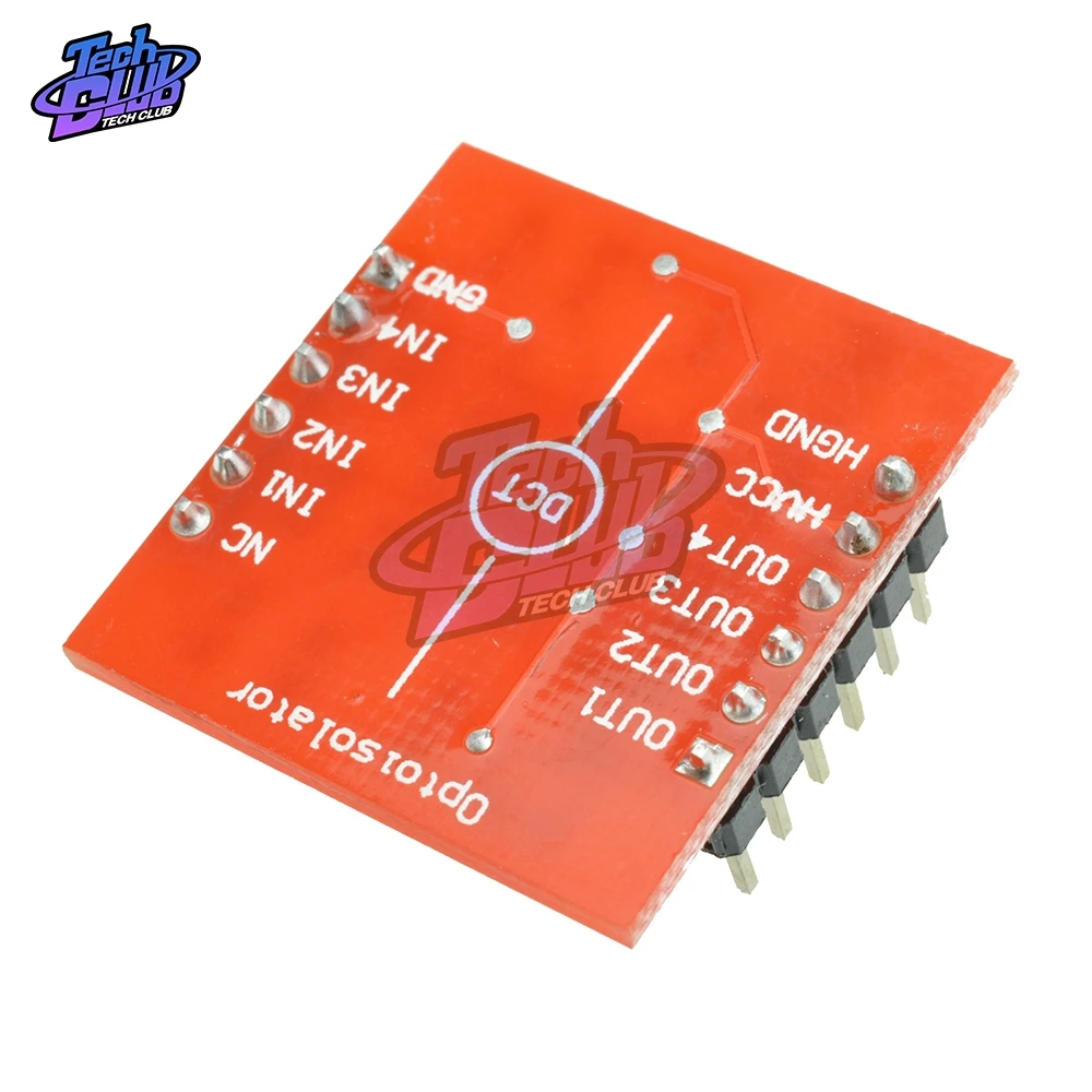 TLP281 modulo IC Opto-isolatore 4CH a 4 canali per scheda di espansione Arduino isolamento optoaccoppiatore di alto e basso livello 4 canali