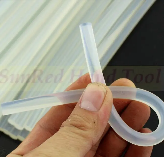 7mmx215mm Clear Glue Adhesive Sticks for Economy Hot Melt Gun Arts Household Craft NO.SR-1111 freeshipping