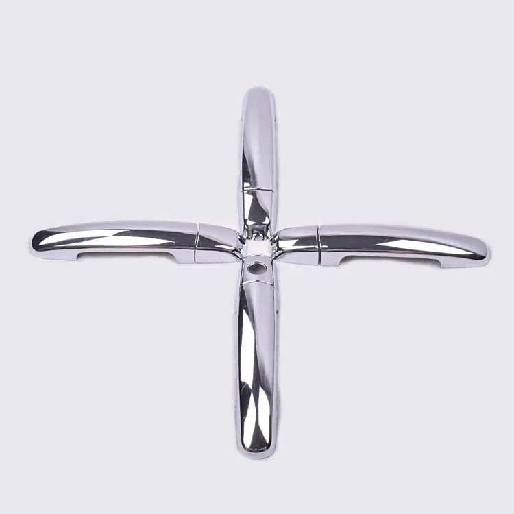 New Chrome Car Door Handle Cover Trim Sticker For Opel Agila B 2007 - 2014 Accessories Car Styling