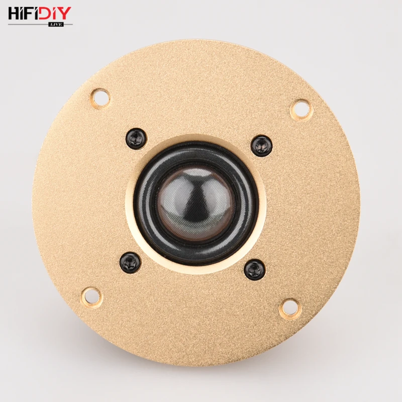 HIFIDIY LIVE 4 inch X1II Tweeter Speaker Unit aluminum transparent Silk membrane 6OHM30W Treble Loudspeaker 94/100/102/103/104mm