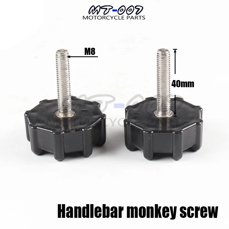 2pcs  Handlebar monkey screw for honda  motorcycle mini MOTO DAX BIKE monkey bike parts Z 50 Z50 50CC