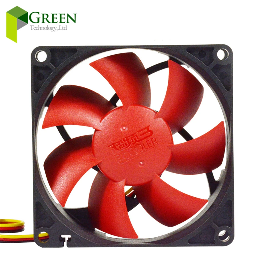 

New MINI DC12V Silent 80MM 8025 80*80*25MM 8*8*2.5CM Chassis Fan Hydraulic Bearing Computer Case Fan 3pin