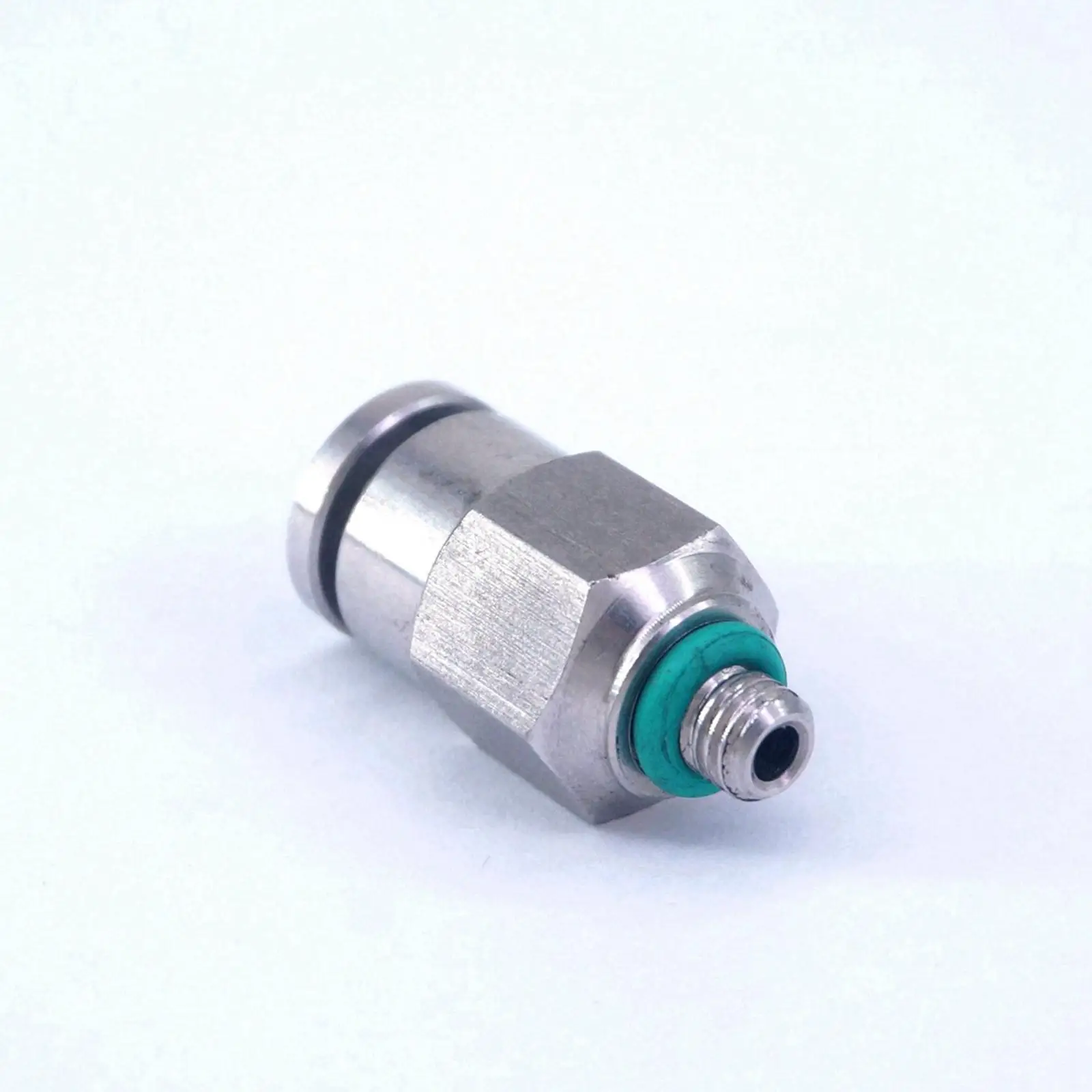 Fit Tube O.D 6mm-M5 Male 304 Stainless Pneumatic Straight Push in Fitting Quick Connector Anticorrosion Antioxidation