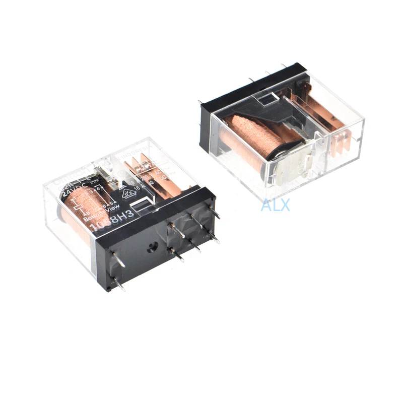 2PCS G2R-1-E-24VDC POWER relay 24VDC 16A 250VAC 8pin G2R G2R-1-E DC 24V DC24V realys