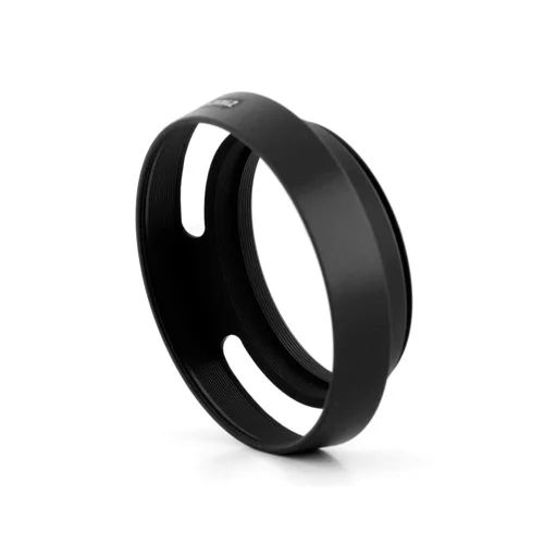 Parasol de lente de Metal curvado con ventilación, 62mm, para Leica, Leitz, Panasonic, Pentax, Olympus, color negro