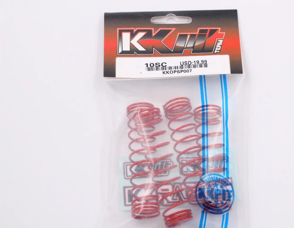 KKPIT HOBAO/OFNA 10SC/TT/8SC/H9 STAR/ST PRO/MT/SS/VS Optional upgrade 20% Hardness Enhancer Shock absorber spring