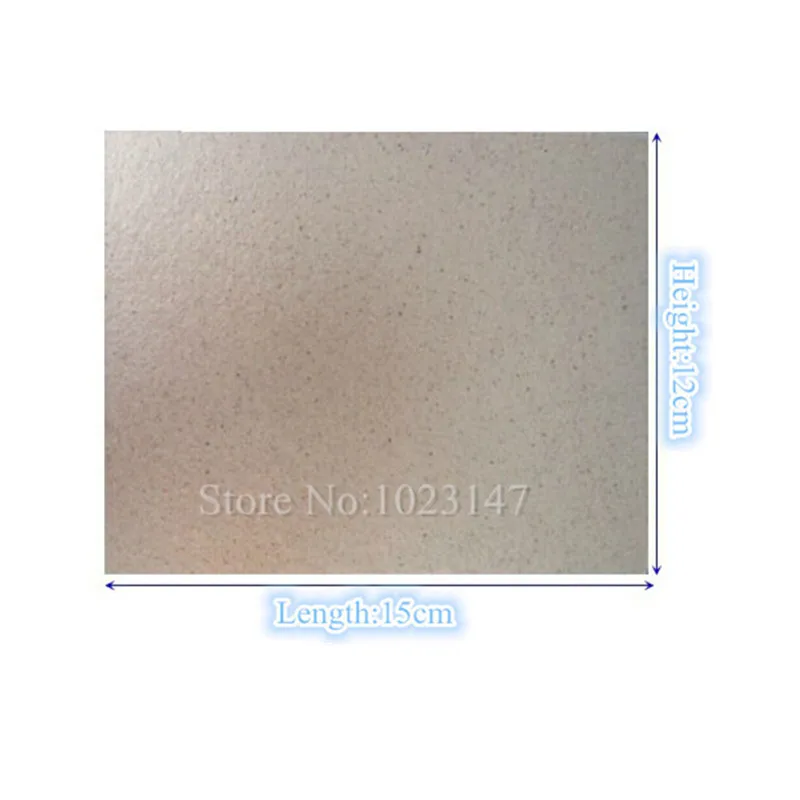 Wholesale!2 pieces/lot Microwave Oven Repairing Part 15cm x 12cm Mica Plates Sheets Part mica plates sheets Can be cut off DIY