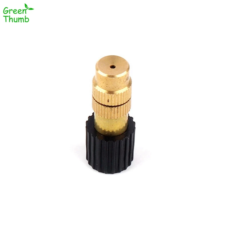 5pcs 6mm Aperture Copper Automatic Watering Agricultural Lawn Gardening Sprinkler Cooling Rotary Irrigation Micro-Sprinkler