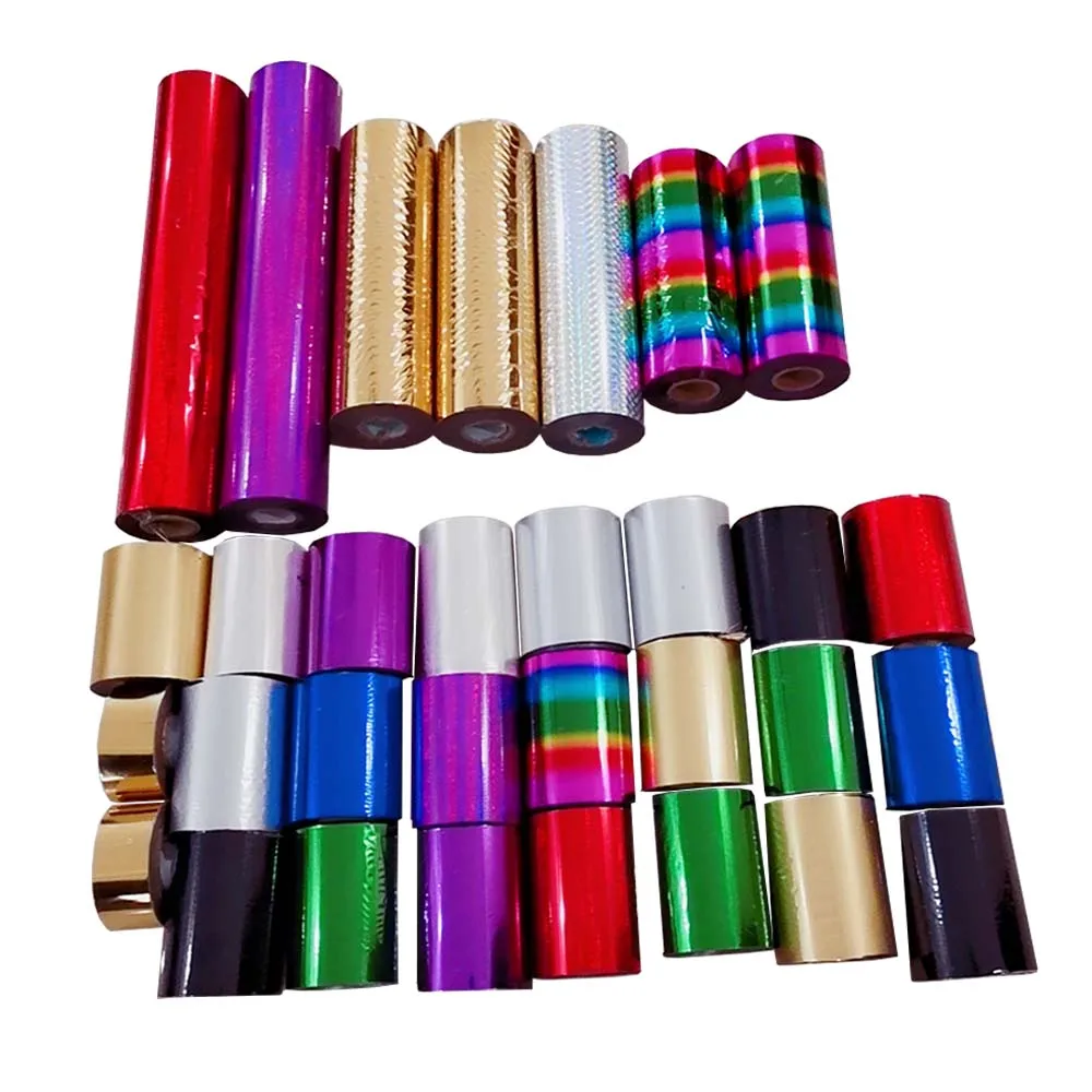 21cm x 120m/Roll Hot Stamping Hologram Foil for Plastic Paper PP Textile