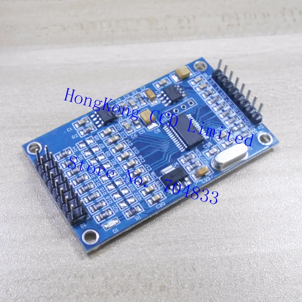 

ADS1256 24-Bit 8-Channel ADC AD Module High Precision ADC Acquisition Data Acquisition Card