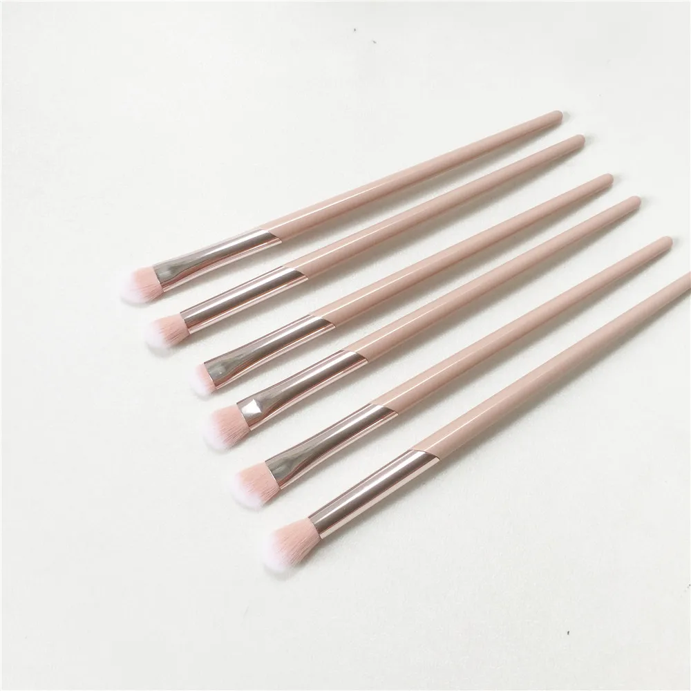 Pink Eye Makeup Brush Set FB231 FB232 FB233 FB234 FB235 FB236 FB237 Eyeshadow Blending Smokey Shader Smudge Cosmetic Brush Tool