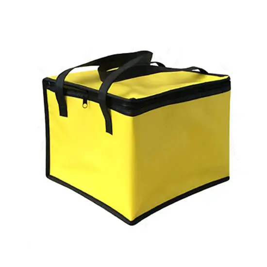 Insulated Thermal Cooler Bag Lunch Time Sandwich Drink Cool Storage Big Square Chilled Zip 4 Persons Tin Foil Food Bags Coffee