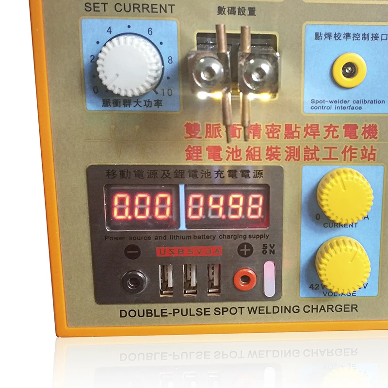 SUNKKO 788 H USB แบตเตอรี่ Spot เครื่องเชื่อม USB Charge Test LED 220 V 110 V จุดเชื่อมเครื่อง 18650 ทดสอบแบตเตอรี่จุดเชื่อม