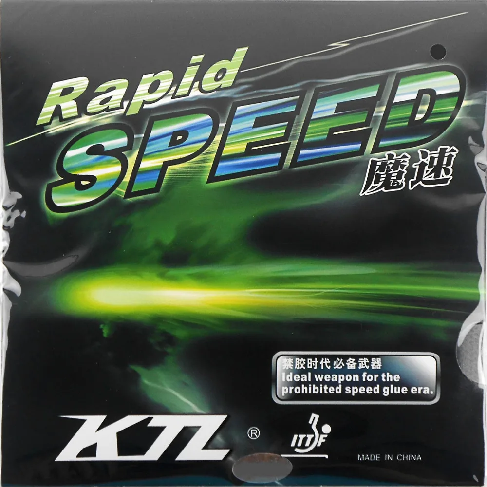 

KTL Rapid SPEED Rapid-SPEED Pips-In Table Tennis Rubber With Sponge for Ping Pong Paddle Racket Bat Table Tennis Balls