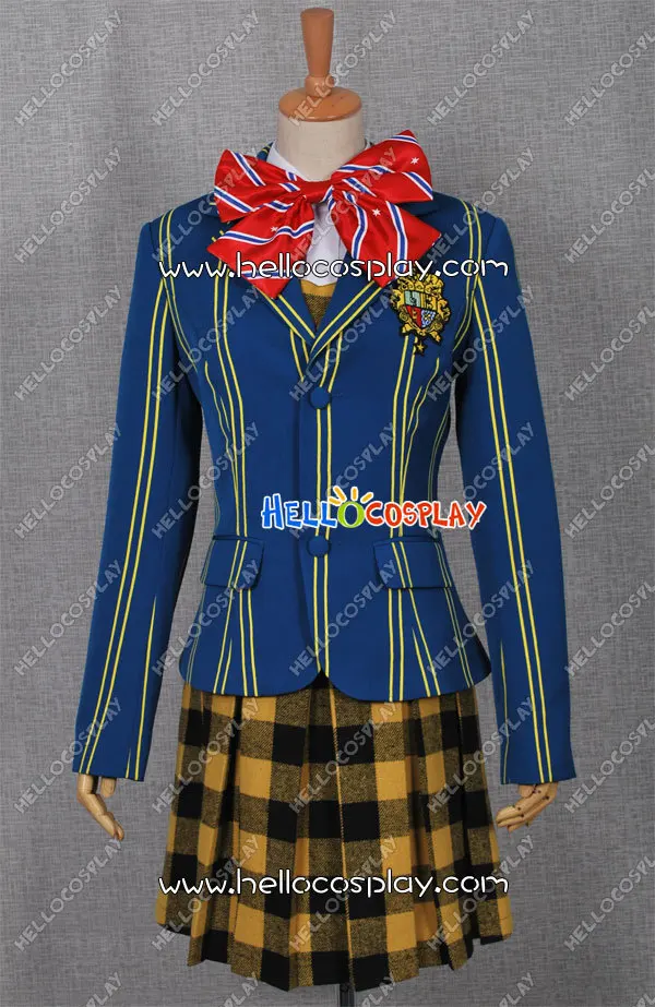 Uta no Prince-sama Haruka Nanami Costume School Girl Uniform H008