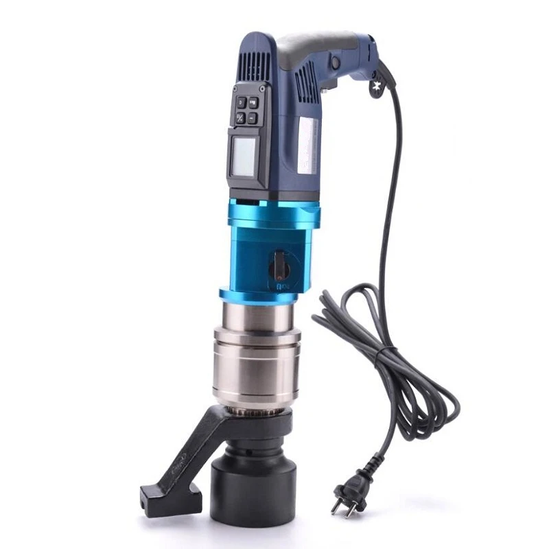 Profesjonalny 1.3rpm elektryczny klucz dynamometryczny ręczny przenośny 220v 60Hz prosto elektryczny klucz dynamometryczny 2000-12000Nm elektronarzędzia