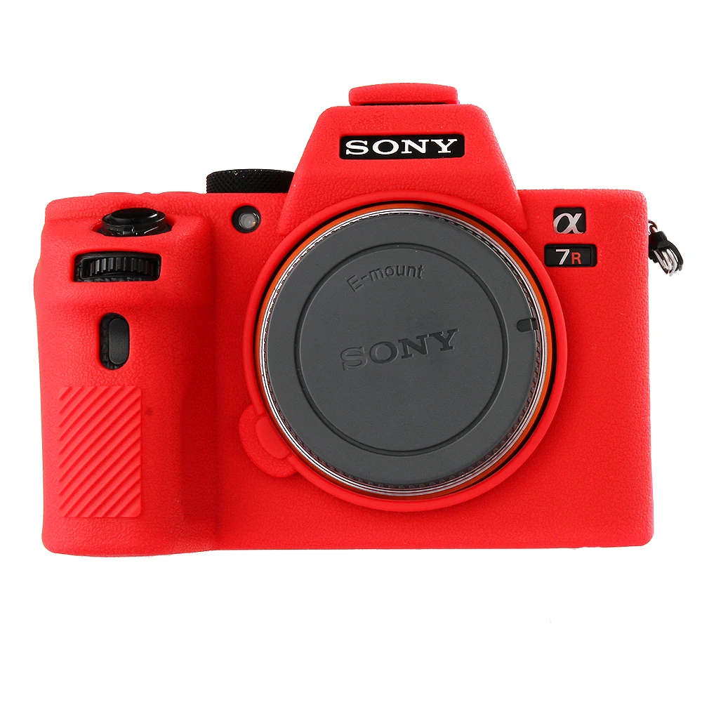 Miękki silikonowy gumowy korpus ochronny do aparatu skóra do Sony A7II A7SII A7R II torba na aparat obudowa ochronna