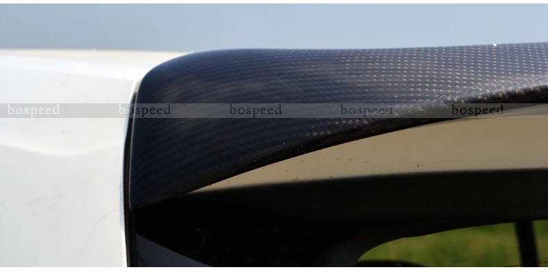 high quality Fit for Volkswagen GOLF 7 MK7 Model B modified carbon fiber rear wing with  rear spoiler wing no need drill holes