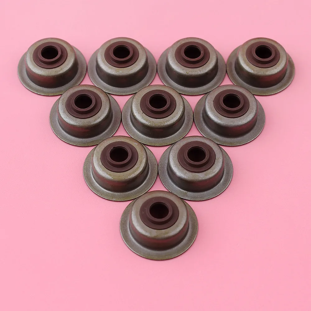 10pcs/lot Valve Stem Seal For Honda GX120 GX160 GX200 GX 200 160 120 Small Engine Motor Part 12209-ZH8-003