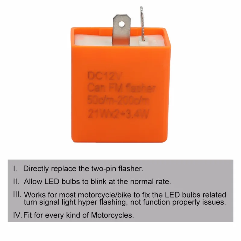 12v Adjustable Frequency Led Flasher Relay Motorcycle Turn For Ac Schnitzer K 1200r Rs S Supermoto R 1100s 1150 1200c Gs Rt St