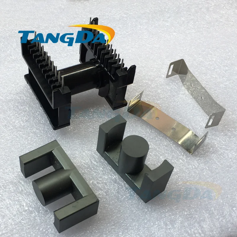 

Tangda ETD49 core Bobbin 10+10pin 20p magnetic core+skeleton PC40 soft ferrite cores High frequency horizontal A.