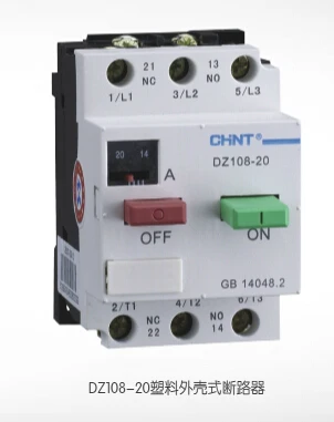 

CHINT genuine motor circuit breaker 1-1.6A DZ108-20/111