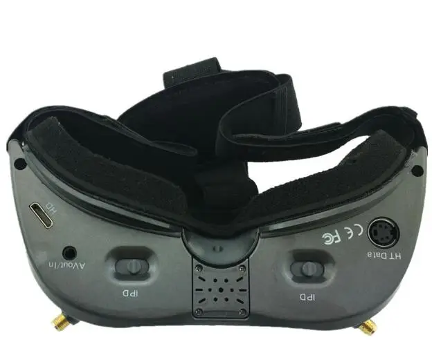 Aomway Commander Goggles V2 3D 5.8G 64Ch 1080P 800 x600 SVGA FPV supporto per cuffie Video HDMI DVR FOV 45 per modello RC