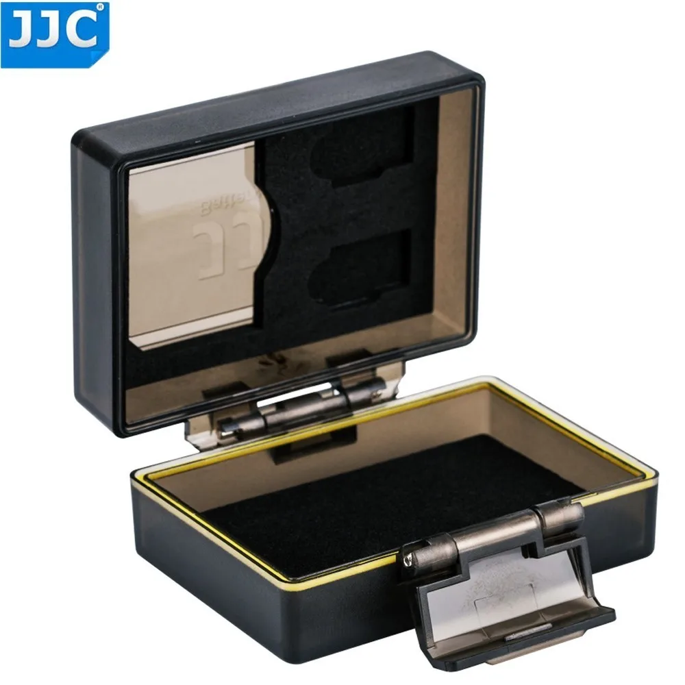 JJC Camera Battery Case Memory  Card Case Box for SD MSD Card for Canon LP-E17 LP-E10 LP-E8 LP-E6 Nikon EN-EL20 EN-EL19 EN-EL15