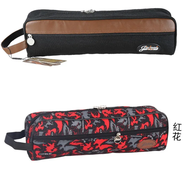 

Design for concert 17-hole flute soft case waterproof bag padded portable gig package box shoulder with straps pocket black red