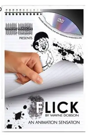 

Flick (DVD+Gimmick) Magic Trick Funny Close Up Magic Card Magic Magician Mentalism Classic Toys Easy To Do Paper Magic Learn