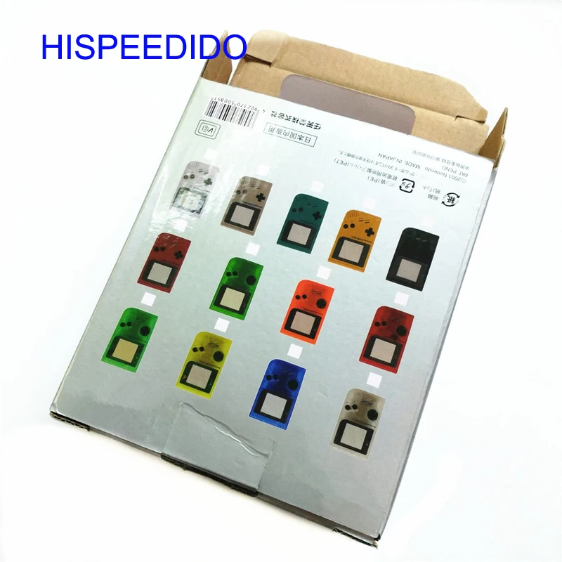 HISPEEDIDO Trò Chơi hộp đóng gói Bán Lẻ Giao Diện Điều Khiển trường hợp giấy cho GB cho GBO Cho Gameboy Advance chơi Gốc DMG