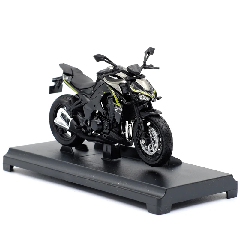 Welly 1:18 Kawwasaki Z1000 Alloy Diecast Motorcycle Model Workable