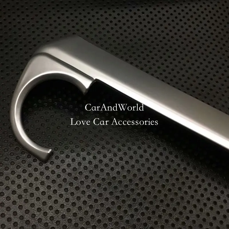 For Mazda CX-5 CX5 CX 5 2017-2025 Interior Air Condition Switch Cover Front Control Panel ABS Chrome Car-Styling Accessories