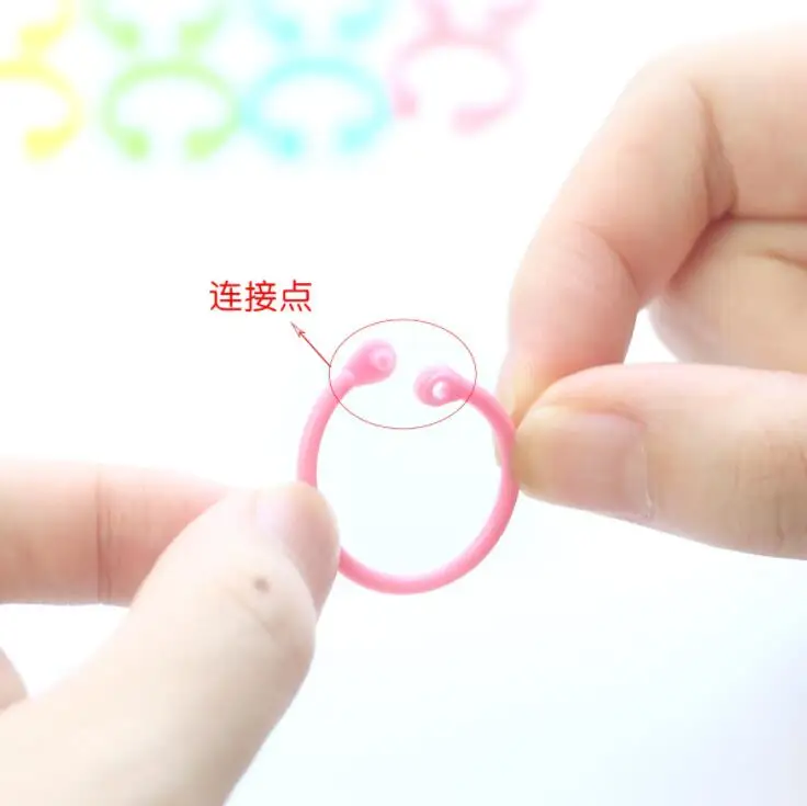 Small Size Loose-leaf Easy Rings 3 PCS/Lot Creative Loose-leaf Storage Ring Large Binding Ring