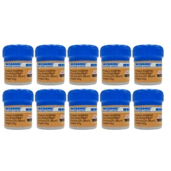 10pcs/lot MECHANIC XGSP50 Sn63/Pb67 BGA Solder Paste Flux XGSP50 For soldering iron Hakko 936/Saike 852D