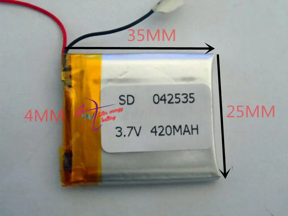 ที่ดีที่สุดแบตเตอรี่ยี่ห้อ MP3 MP4 แบตเตอรี่โพลิเมอร์ 042535