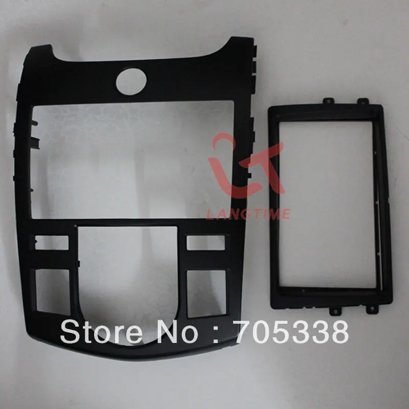 

Car refitting DVD frame,DVD panel,Dash Kit,Fascia 2009 KIA FORTE (AIRCON AUTO,COMBINATION)and separated frame,2DIN