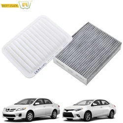 Engine Pollen Cabin Air Filter For Toyota Corolla Altis 2009 2010 2011 2012 2013 2014 2015 2016 2017 2018 2019 1.8L 2ZR-FE