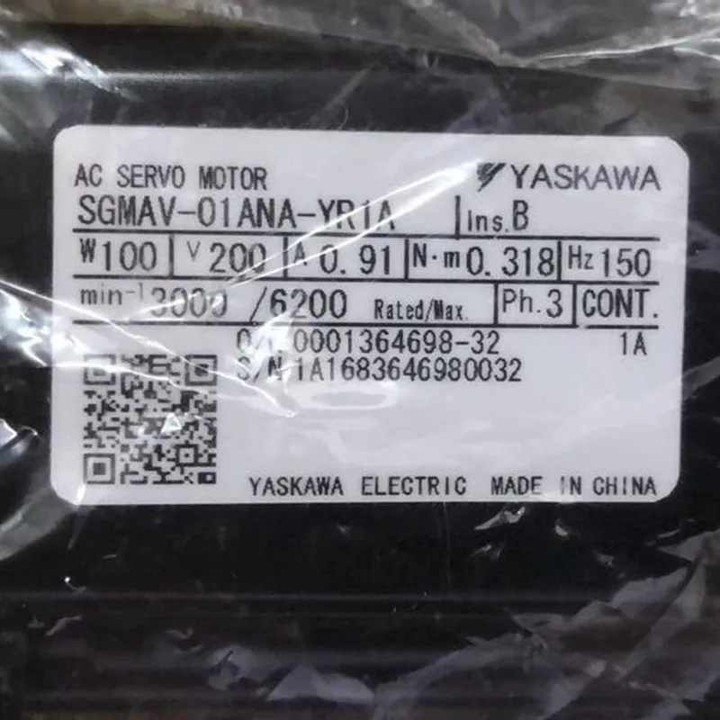 BRAND NEW ORIGINAL SGMAV-01ANA-YR1A Robot AC Servo Motor