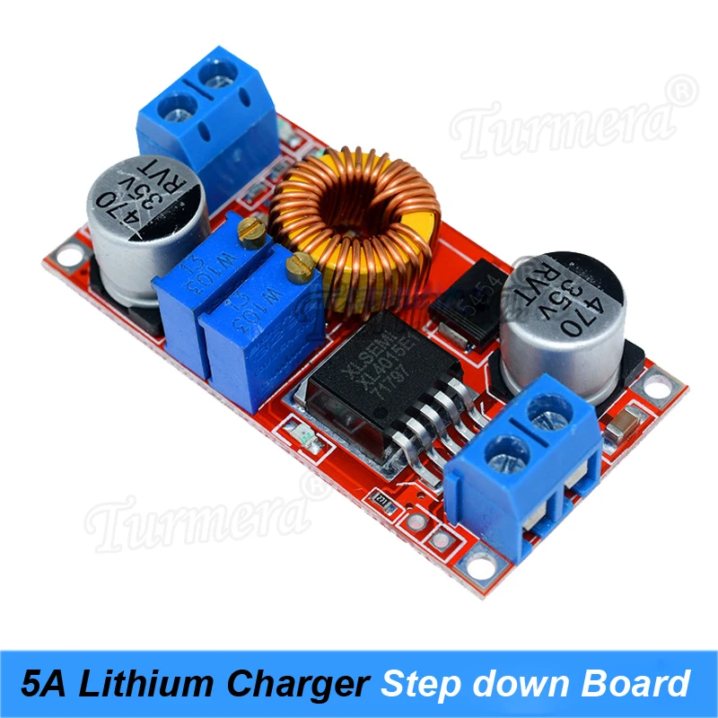 Turmeraj21-Carte de charge abati eur de batterie au lithium, convertisseur de puissance LED, chargeur au lithium, 5A DC à DC CC CV